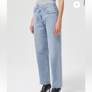 AGOLDE Criss Cross Jeans